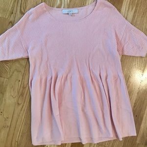 LOFT Peplum Sweater Top